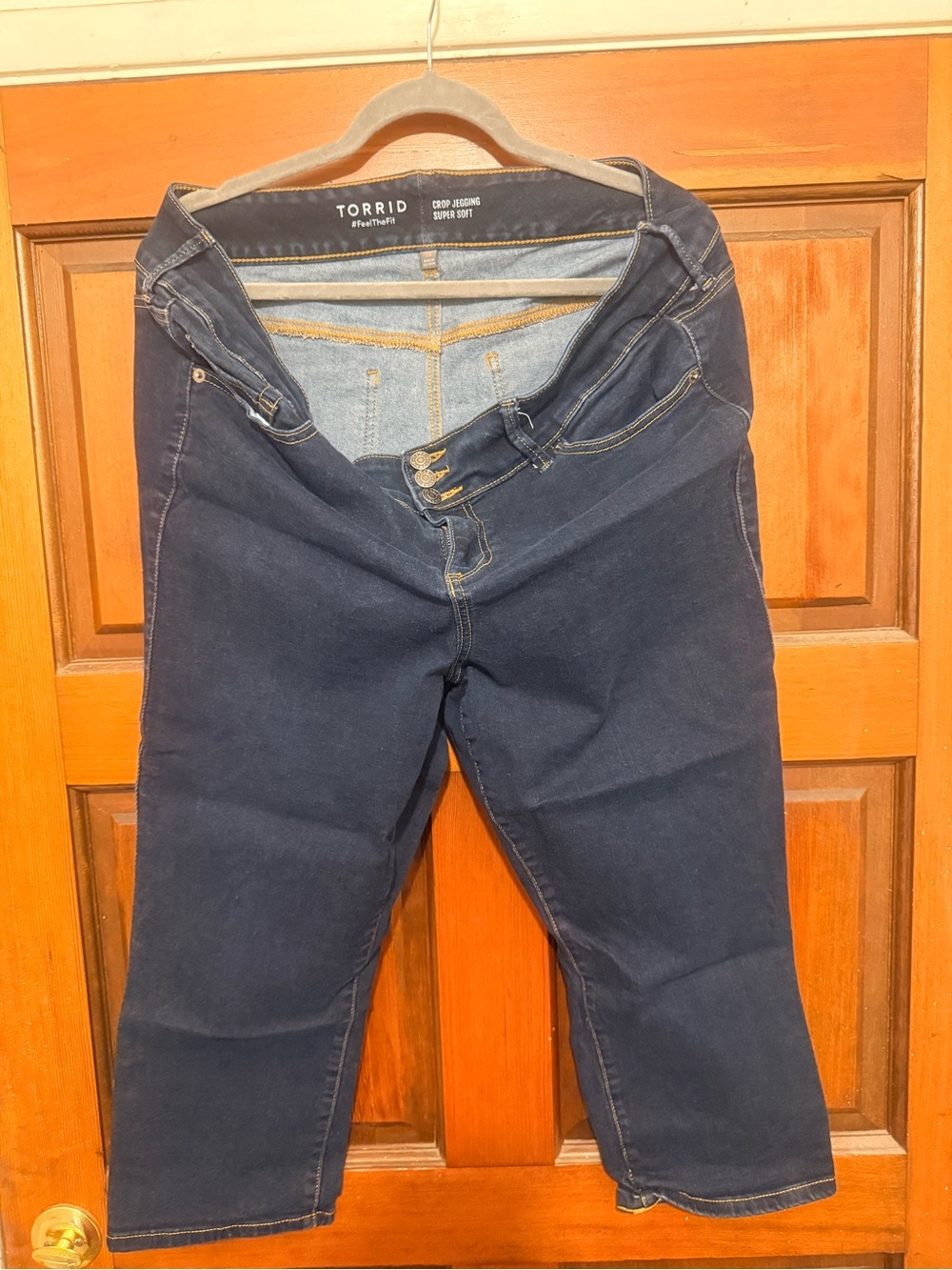 torrid Dark Indigo Cropped Jeans